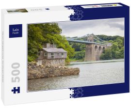 Lais Puzzle - Menai-Hängebrücke, Nordwest Wales - 500 Teile