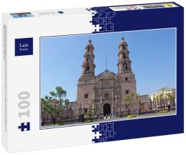 Lais Puzzle - Kathedrale Basilika Unserer Lieben Frau von Mariä Himmelfahrt in Aguascalientes Mexiko - 100 Teile