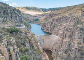 Lais Puzzle - Erstaunlicher Staudamm an der Boca de Tunel-Schlucht in Aguascalientes, Mexiko - 500 & 1.000 Teile