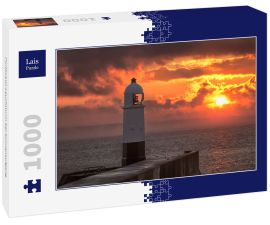 Lais Puzzle - Porthcawl-Leuchtturm bei Sonnenaufgang - 1.000 Teile