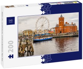 Lais Puzzle - Wales UK, Cardiff Docks, wiederaufgebaute Tiger Bay - 200 Teile