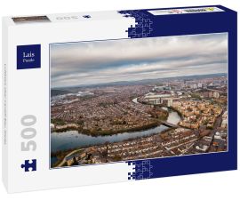 Lais Puzzle - Luftblick über Cardiff Bay, Wales - 500 Teile