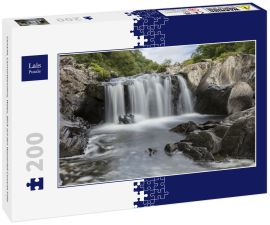 Lais Puzzle - Cenarth, Carmarthenshire, Wales, Blick auf den Wasserfall Cenarth Falls - 200 Teile