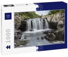 Lais Puzzle - Cenarth, Carmarthenshire, Wales, Blick auf den Wasserfall Cenarth Falls - 1.000 Teile