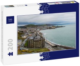 Lais Puzzle - Panoramablick über die Universitätsstadt Aberystwyth in Wales - 200 Teile