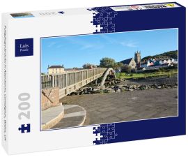 Lais Puzzle - Fußgängerbrücke in Aberaeron, Ceredigion, Wales, UK - 200 Teile