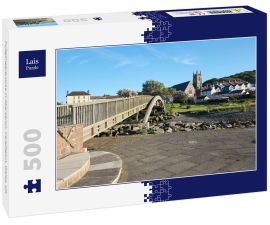 Lais Puzzle - Fußgängerbrücke in Aberaeron, Ceredigion, Wales, UK - 500 Teile