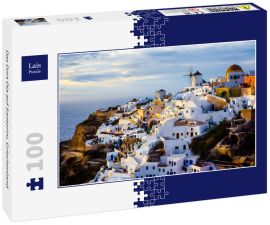 Lais Puzzle - Das Dort Oia auf Santorini, Griechenland - 100 Teile