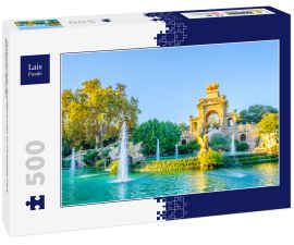 Lais Puzzle - Monumentaler Springbrunnen im Ciutadella-Park Barcelona, Spanien - 500 Teile