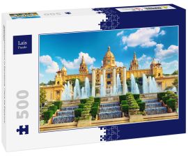 Lais Puzzle - Nationalmuseum in Barcelona, Placa De Espanya, Spanien - 500 Teile