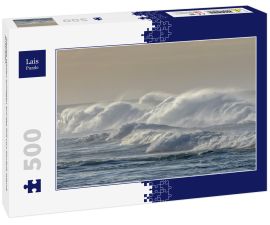 Lais Puzzle - Riesige Wellen schlagen auf das Riff von Norfolk Island, Australien - 500 Teile