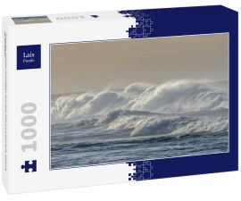Lais Puzzle - Riesige Wellen schlagen auf das Riff von Norfolk Island, Australien - 1.000 Teile