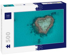 Lais Puzzle - Herz-Riff im Great Barrier Reef, vom Wasserflugzeug aus gesehen - 500 Teile