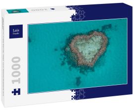 Lais Puzzle - Herz-Riff im Great Barrier Reef, vom Wasserflugzeug aus gesehen - 1.000 Teile