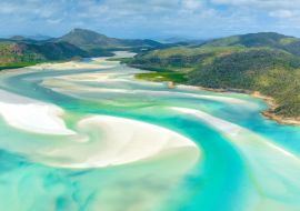 Lais Puzzle - Hill Inlet am Whitehaven Beach auf der Whitesunday Island, Queensland, Australien - 500 & 1.000 Teile