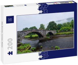 Lais Puzzle - Alte Brücke, Conwy, Wales - 200 Teile