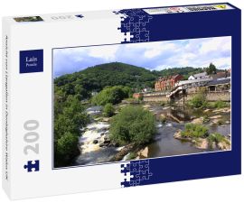 Lais Puzzle - Ansicht von Llangollen in Denbighshire Wales UK - 200 Teile