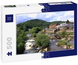 Lais Puzzle - Ansicht von Llangollen in Denbighshire Wales UK - 500 Teile