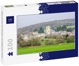 Lais Puzzle - Blick auf das Dorf Bodfari, Denbighshire, Wales - 100 Teile