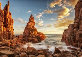 Lais Puzzle - The Pinnacles Rock, Cape Woolami, Phillip Island, Australien - 500 & 1.000 Teile