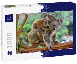 Lais Puzzle - Koala mit Baby auf dem Rücken - 1.000 Teile