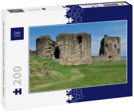 Lais Puzzle - Die Ruinen von Flint Castle, Flintshire, Wales - 200 Teile