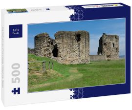 Lais Puzzle - Die Ruinen von Flint Castle, Flintshire, Wales - 500 Teile