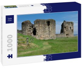 Lais Puzzle - Die Ruinen von Flint Castle, Flintshire, Wales - 1.000 Teile