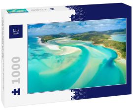 Lais Puzzle - Hill Inlet am Whitehaven Beach auf der Whitesunday Island, Queensland, Australien - 1.000 Teile
