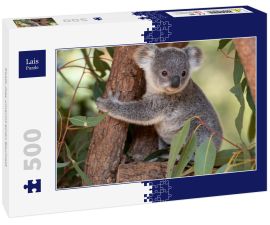 Lais Puzzle - Koala Joey umarmt einen Baumast - 500 Teile