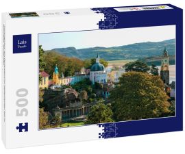 Lais Puzzle - Portmeirion, ein Feriendorf im italienischen Stil in Gwynedd, Nordwales - 500 Teile