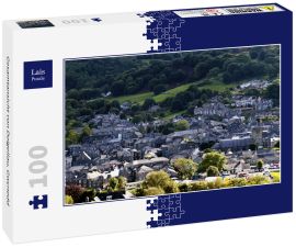 Lais Puzzle - Gesamtansicht von Dolgellau, Gwynedd - 100 Teile