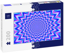Lais Puzzle - Unmögliche, sehr schwierige, psychedelische Farben - 200 Teile