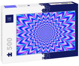 Lais Puzzle - Unmögliche, sehr schwierige, psychedelische Farben - 500 Teile