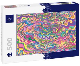 Lais Puzzle - Unmögliche, sehr schwierige, psychedelische Farben - 500 Teile