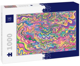 Lais Puzzle - Unmögliche, sehr schwierige, psychedelische Farben - 1.000 Teile