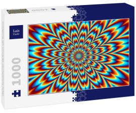 Lais Puzzle - Unmögliche, sehr schwierige, psychedelische Farben - 1.000 Teile