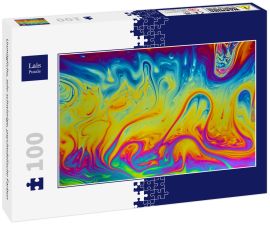 Lais Puzzle - Unmögliche, sehr schwierige, psychedelische Farben - 100 Teile