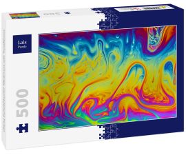 Lais Puzzle - Unmögliche, sehr schwierige, psychedelische Farben - 500 Teile
