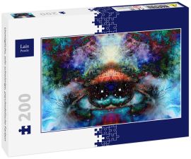 Lais Puzzle - Unmögliche, sehr schwierige, psychedelische Farben - 200 Teile