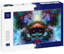 Lais Puzzle - Unmögliche, sehr schwierige, psychedelische Farben - 500 Teile