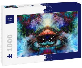 Lais Puzzle - Unmögliche, sehr schwierige, psychedelische Farben - 1.000 Teile