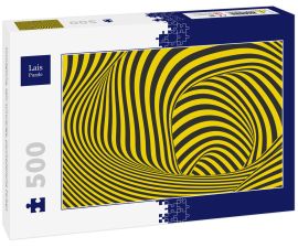 Lais Puzzle - Unmögliche, sehr schwierige, psychedelische Farben - 500 Teile
