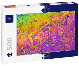 Lais Puzzle - Unmögliche, sehr schwierige, psychedelische Farben - 500 Teile