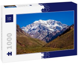 Lais Puzzle - Der majestätische Gipfel des Aconcagua - 1.000 Teile