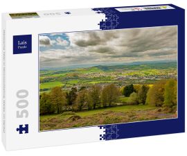 Lais Puzzle - Walisische Täler in Monmouthshire, Wales, im Herbst - 500 Teile