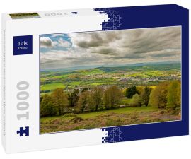 Lais Puzzle - Walisische Täler in Monmouthshire, Wales, im Herbst - 1.000 Teile