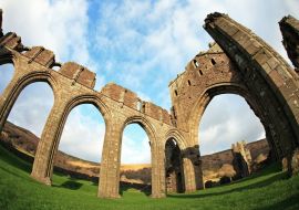 Lais Puzzle - Ruinen des Priorats Llanthony, Monmouthshire, Wales - 500 & 1.000 Teile