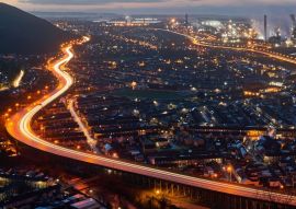 Lais Puzzle - Port Talbot in der Nacht - 500 & 1.000 Teile