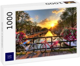 Lais Puzzle - Fahrräder in Amsterdam - 1.000 Teile